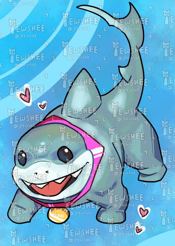 Jeff The Land Shark (not my OC)