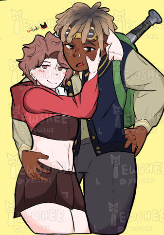 OC on left is mine but other is not.